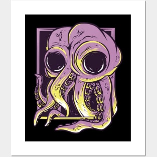 Cute but Creepy Octopus Posters and Art